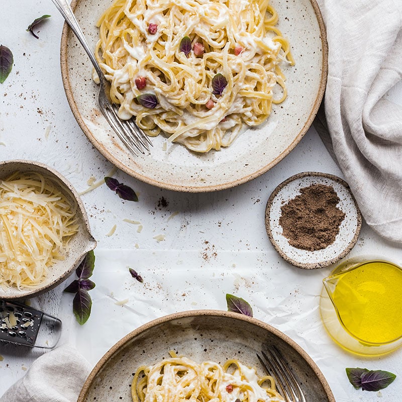 Plated Pasta Plated Pasta